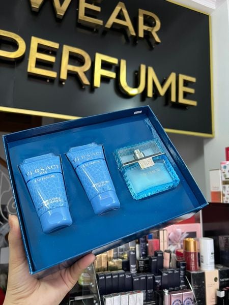  Giftset Nước Hoa Versace Eau Fraiche (50ML+50ML+50ML) 