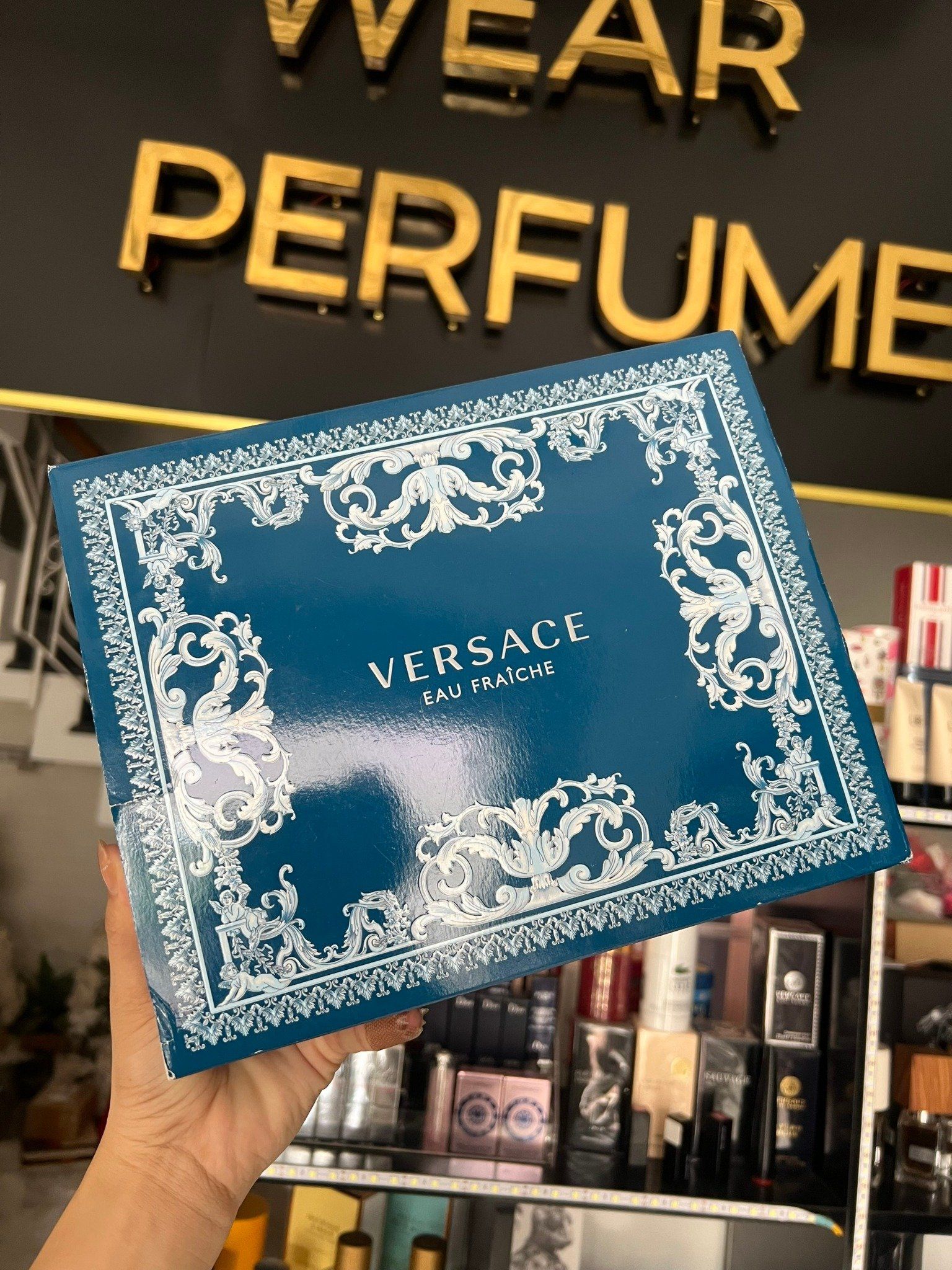  Giftset Nước Hoa Versace Eau Fraiche (50ML+50ML+50ML) 
