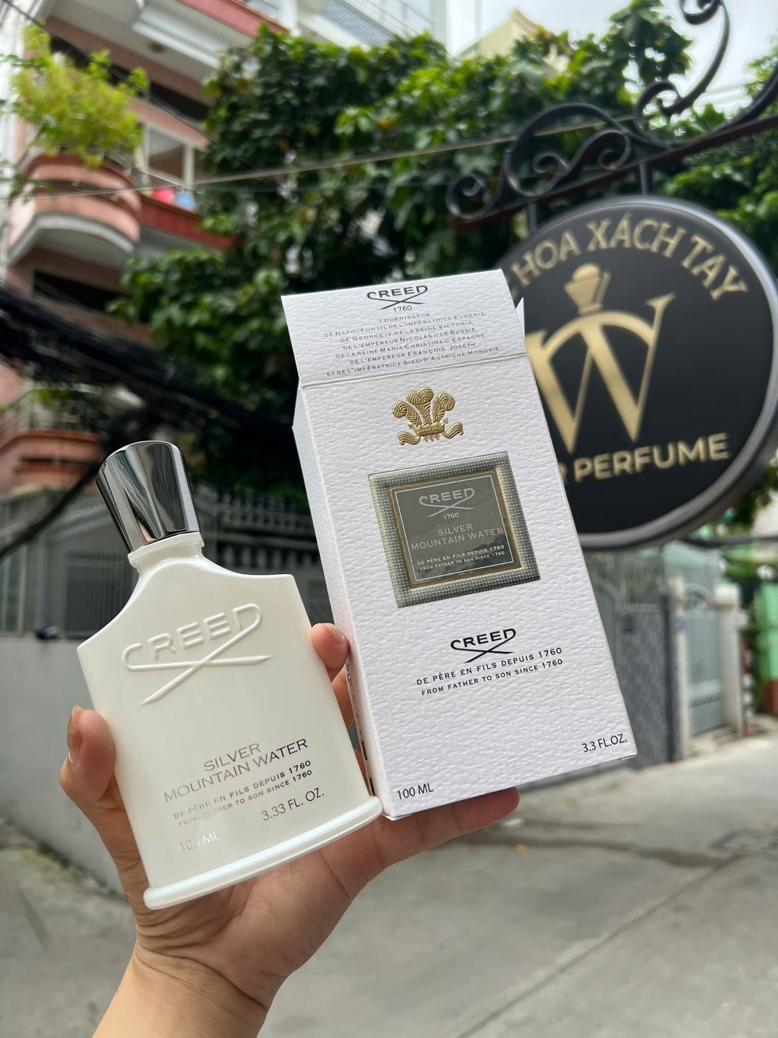 Nước hoa unisex Creed Silver Mountain Water – wearperfume