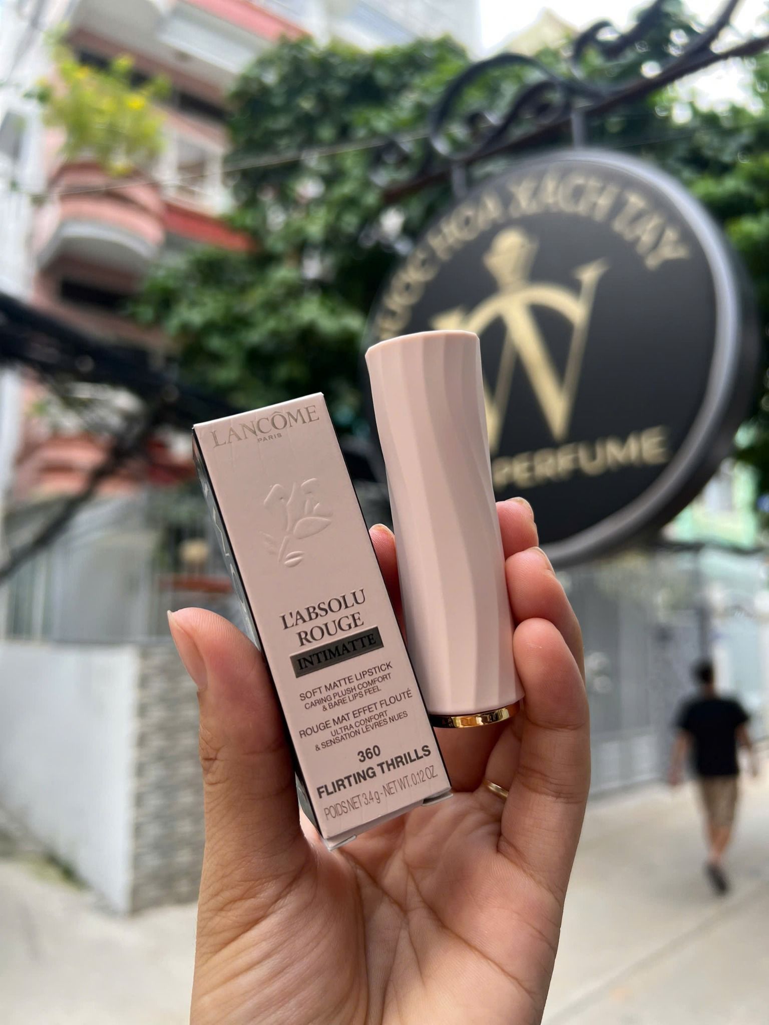  Son Lancome Tanabata Love Chaoxi Limited 360 - Màu Hồng Gỗ 