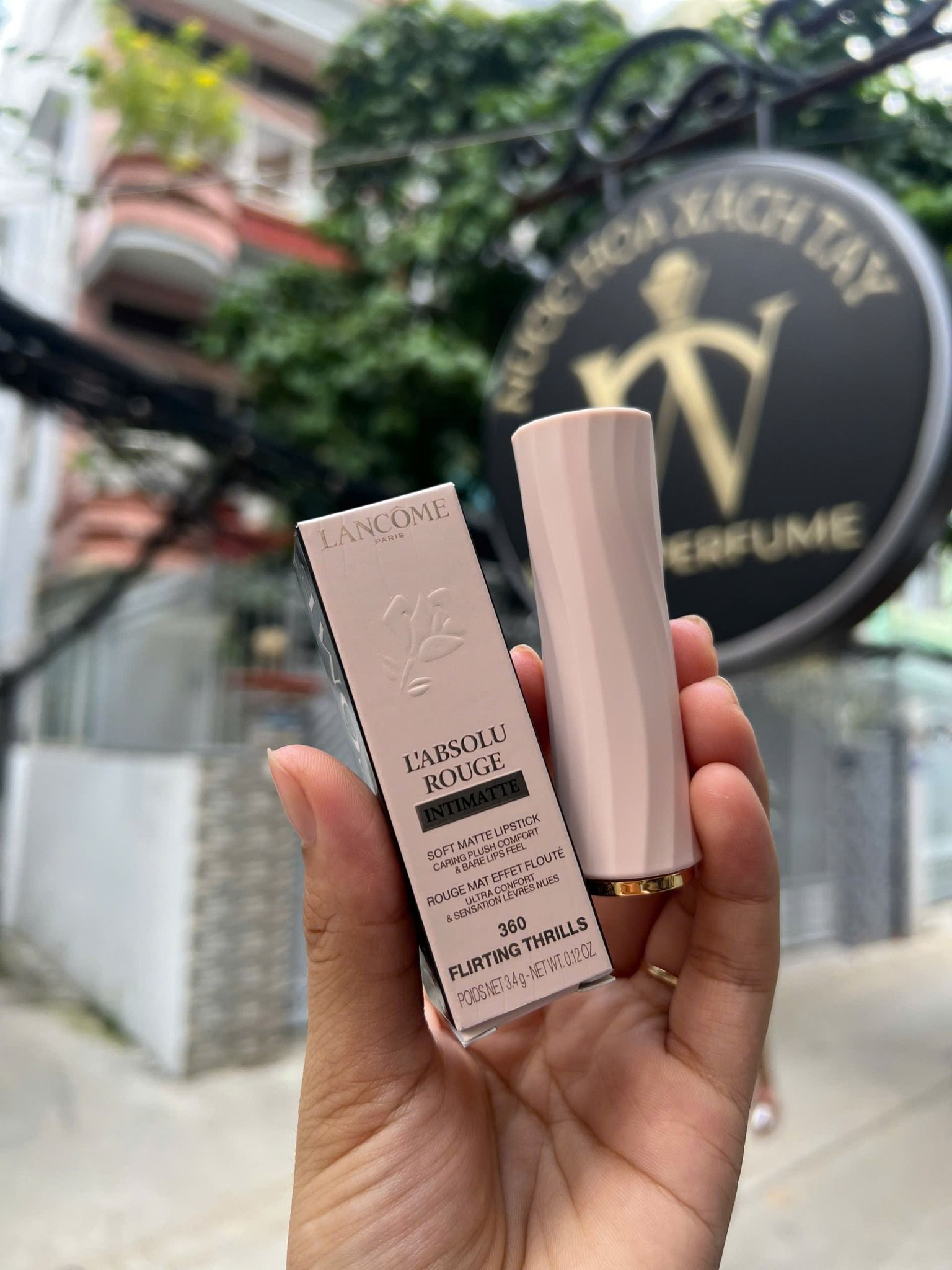  Son Lancome Tanabata Love Chaoxi Limited 360 - Màu Hồng Gỗ 