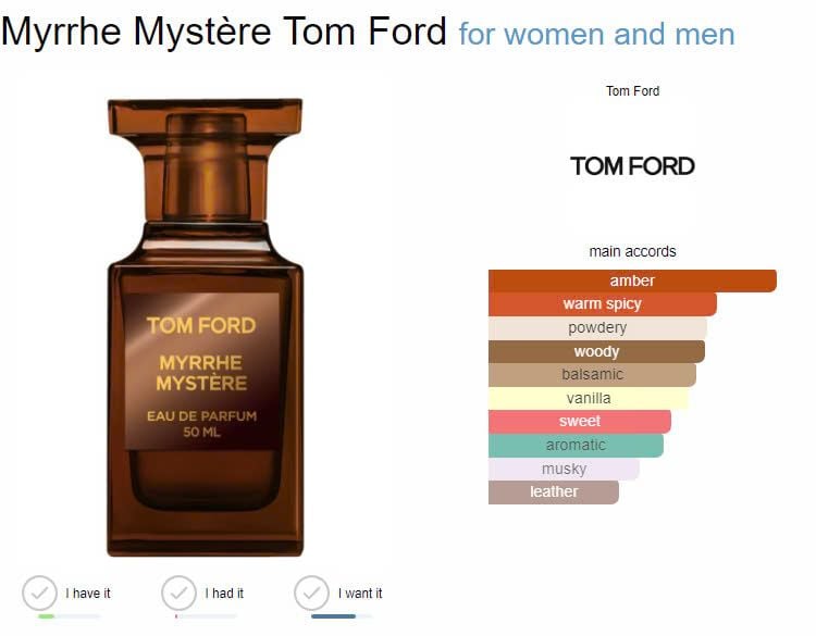  Tom Ford Myrrhe Mystère 