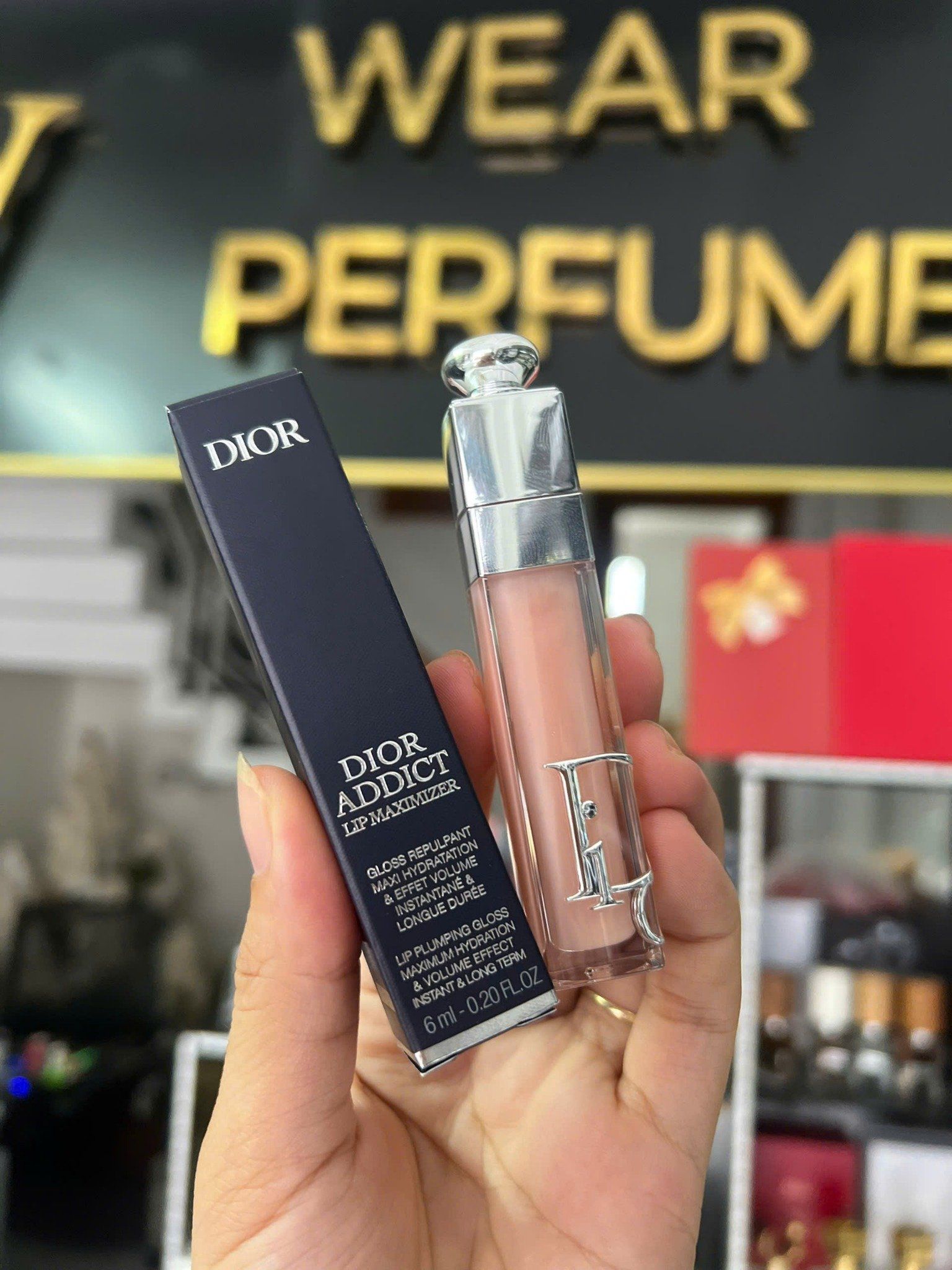  Son Dưỡng Dior Addict Lip Maximizer 001 Pink - Màu Hồng Nhẹ 
