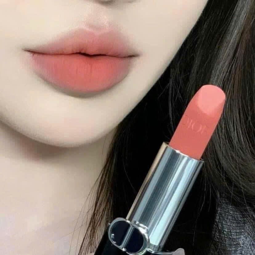  Son Dior Velvet Finish 217 Corolle - Màu Hồng Khô 