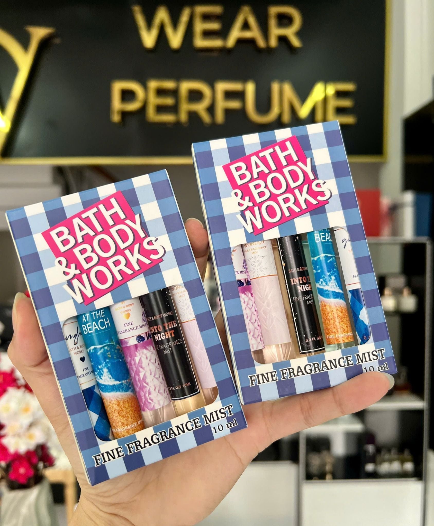  Set Body Mist Bath & Body Works Mini 5 Lọ 10ml 