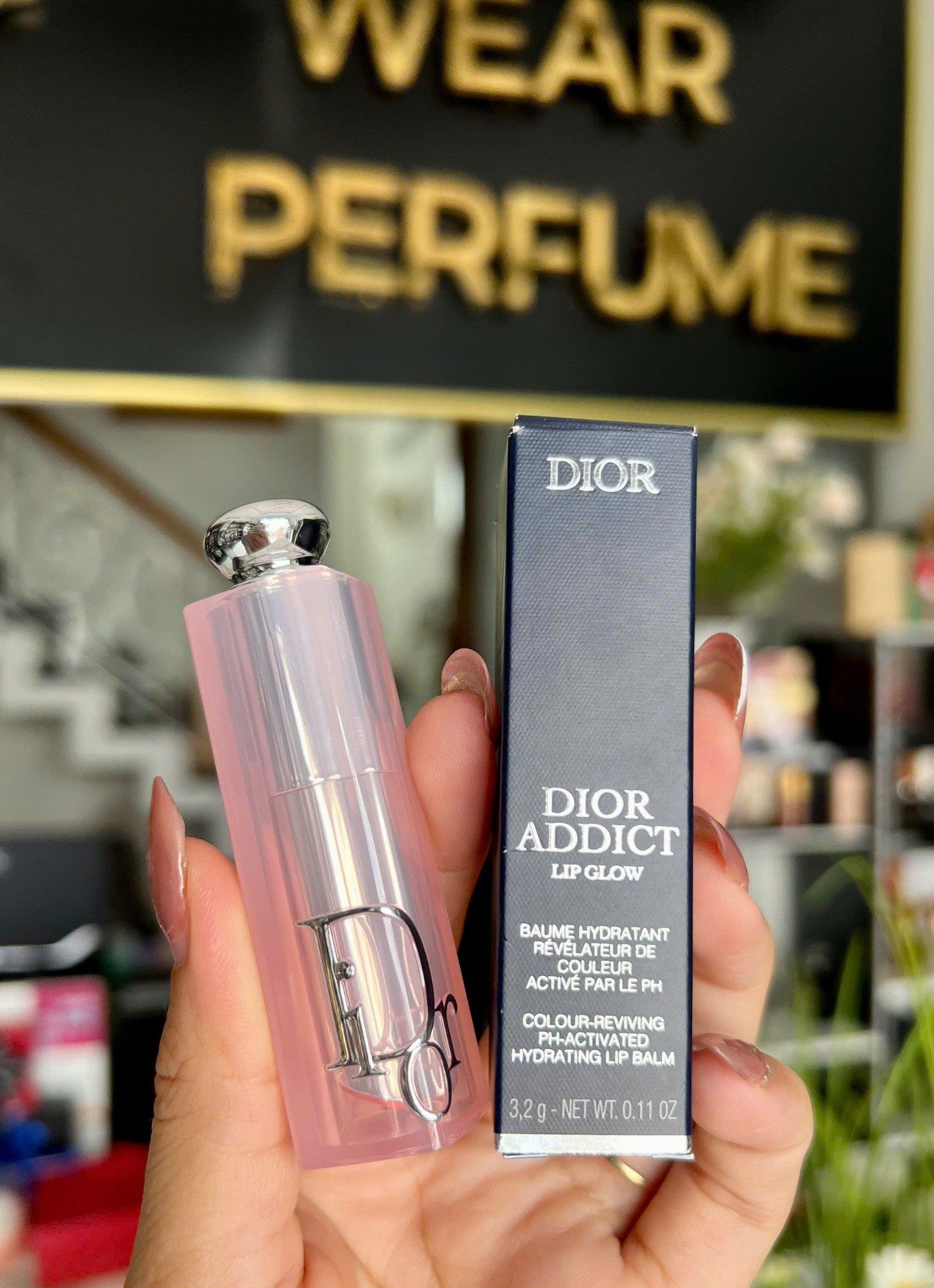  Son Dưỡng Dior Addict Lip Glow Màu 004 Coral - Cam San Hô ( Mẫu Mới 2025 ) Tặng kèm túi hãng 