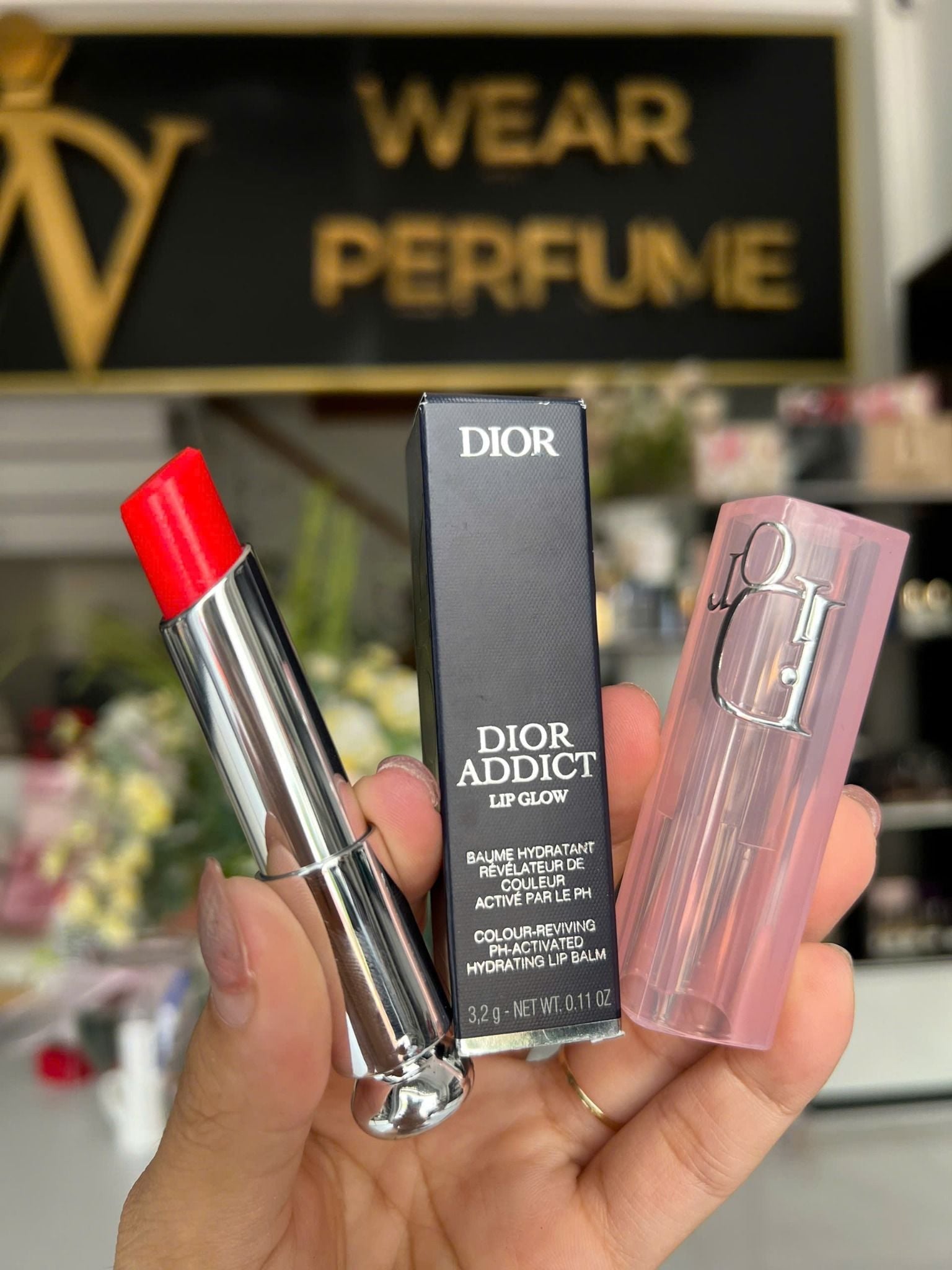  Son Dưỡng Dior Addict Lip Glow 015 Cherry – Màu Đỏ Cherry (Mới nhất 2025) 
