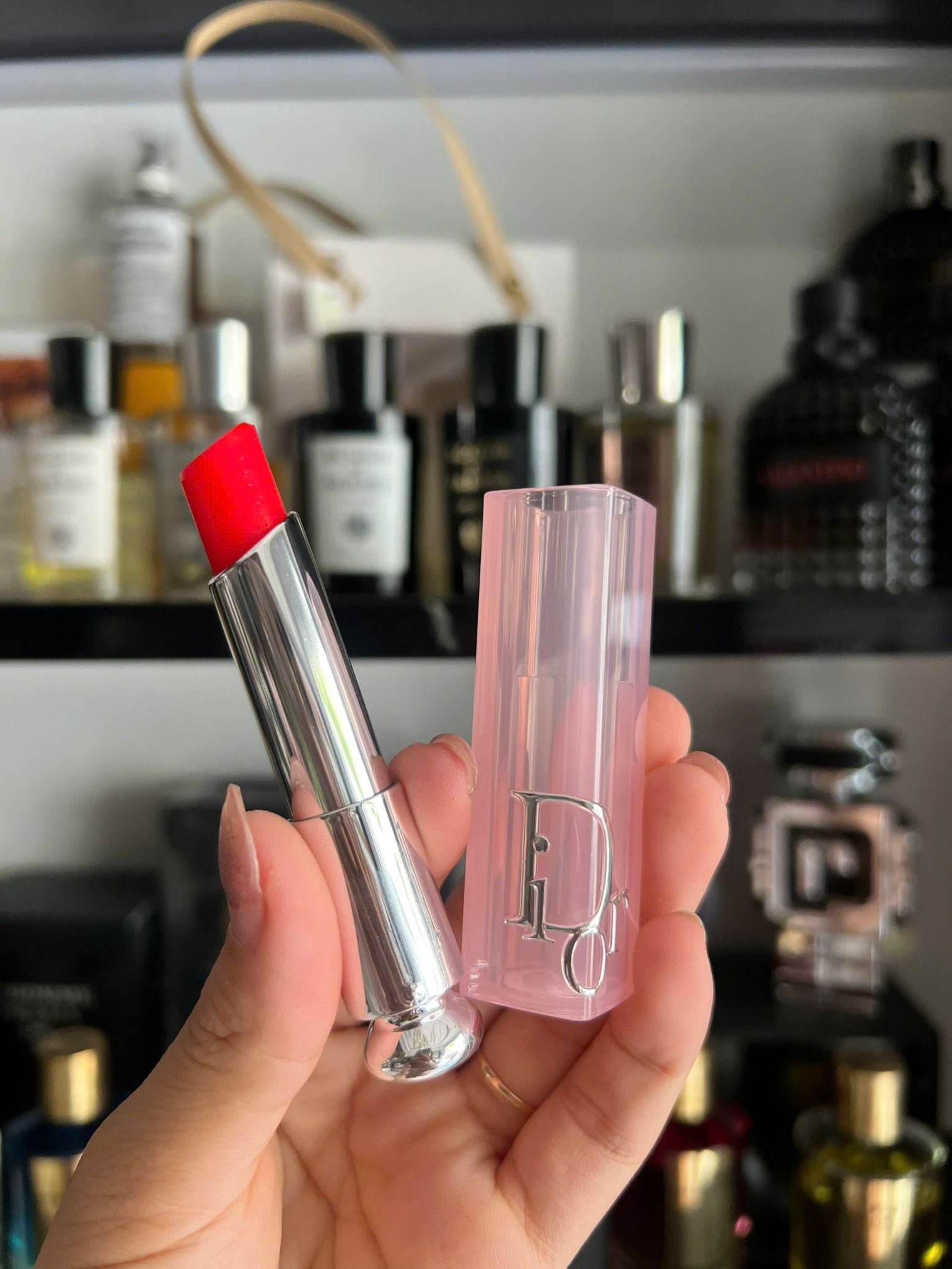  Son Dưỡng Dior Addict Lip Glow 015 Cherry – Màu Đỏ Cherry (Mới nhất 2025) 