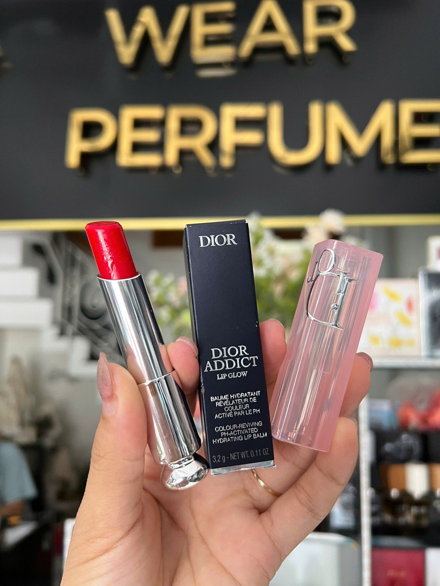  Son Dưỡng Dior Addict Lip Glow 031 Color Reviver Balm Strawberry – Màu Đỏ Dâu (Mới nhất 2025) 