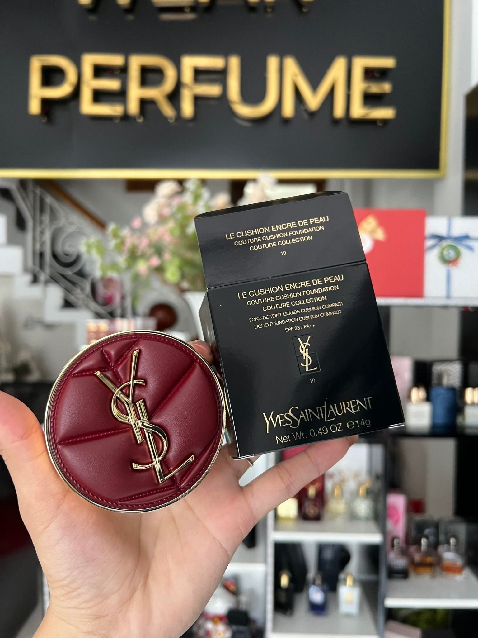  Cushion YSL Le Cushion Encre De Peau (Limited 2025 - Vỏ Da Đỏ) 
