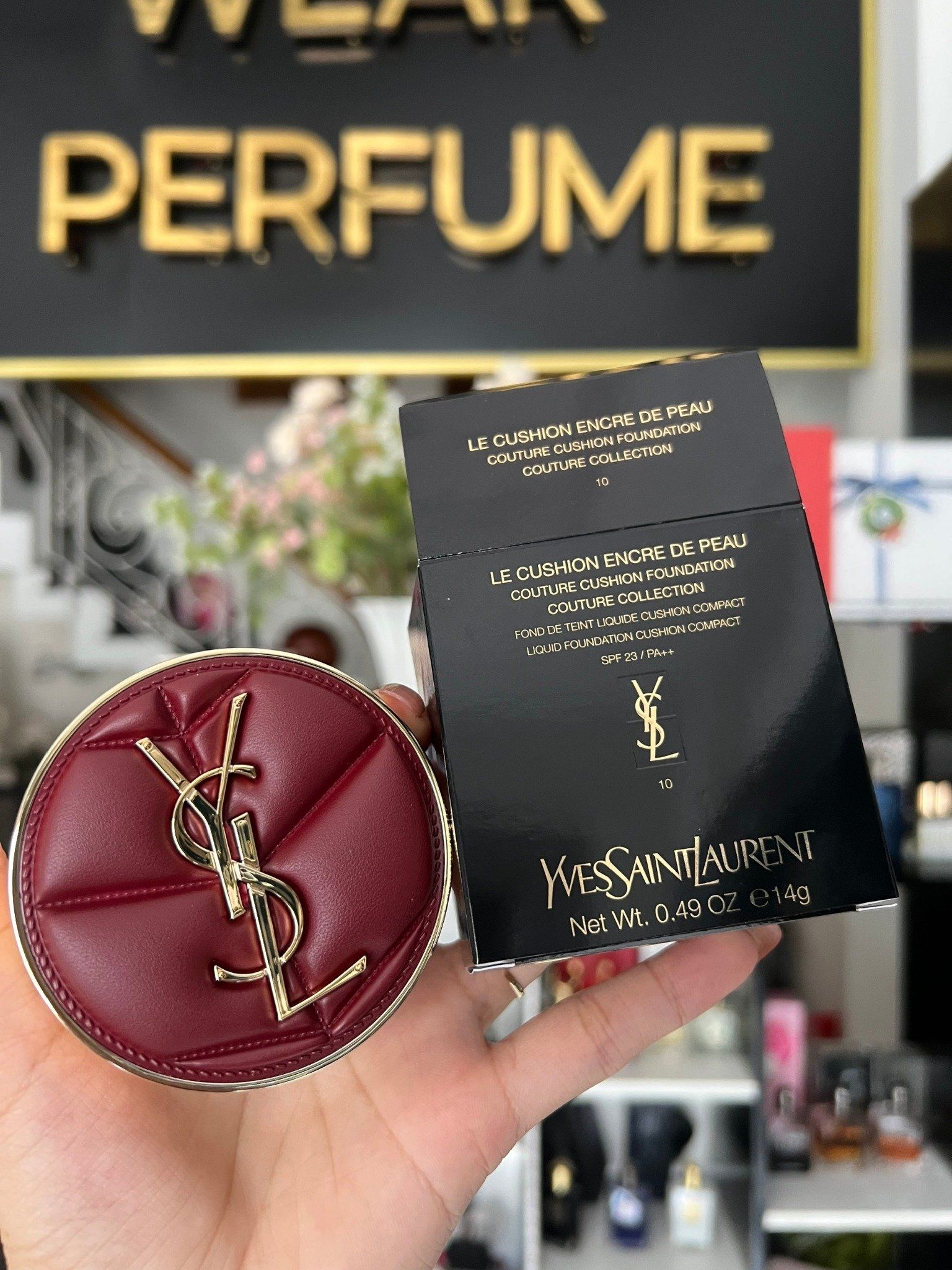  Cushion YSL Le Cushion Encre De Peau (Limited 2025 - Vỏ Da Đỏ) 