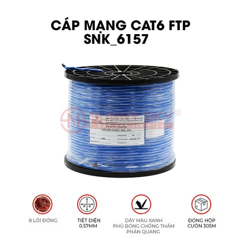  CÁP MẠNG CAT6 FTP SNK_6157 