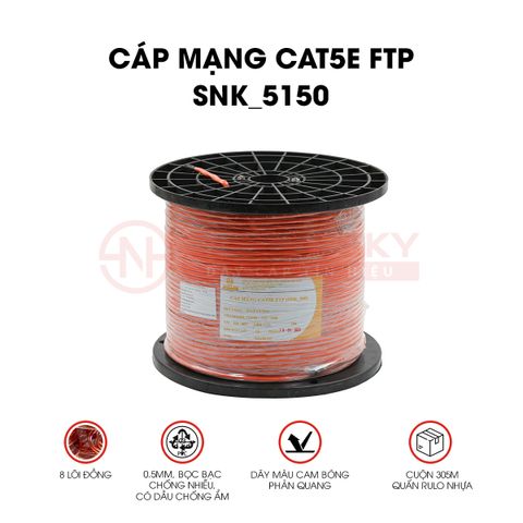  CÁP MẠNG CAT5E FTP SNK_5150 