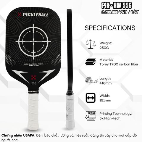 Vợt Pickleball - HM 006