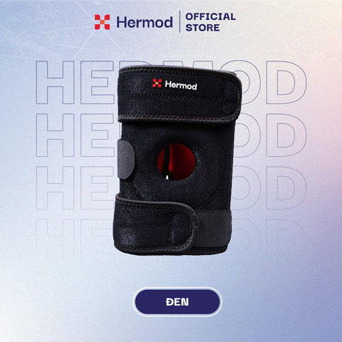 Bó gối thể thao Hermod lò xo Silicone cao cấp HM 102