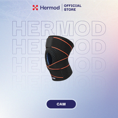 Bó gối thể thao Hermod lò xo Silicone có đai quấn cao cấp -  HM 101