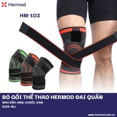 Bó gối thể thao Hermod đai quấn cao cấp - HM 103
