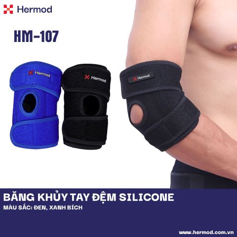 Băng khủy tay đệm Silicone cao cấp Hermod - HM 107