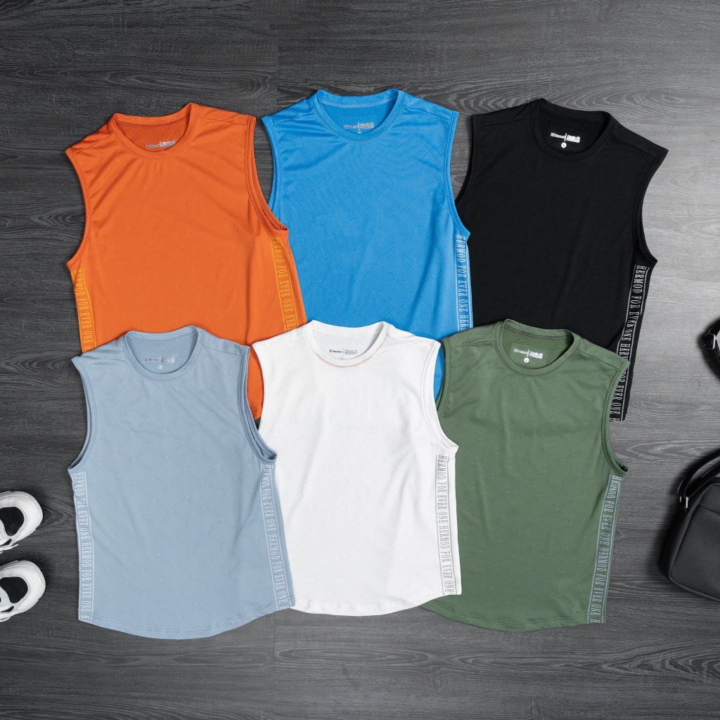 Áo thể thao nam sát nách Hermod - Coolmax CX02