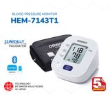  Máy đo huyết áp bắp tay Omron HEM-7143 T1 