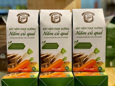  Bột nấm củ quả 800g (Hạt nêm nấm rau củ)- Homefood. 