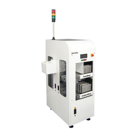 Nutek - Loader đẩy PCB từ Magazine/ Stack Leadframe vào chuyền - Dòng Semicon