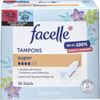  Băng vệ sinh dạng ống Tampon Facelle Super 4 giọt - 56 chiếc 