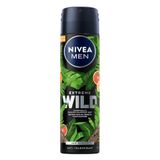  Xịt khử mùi ngăn mồ hôi nam Nivea Men Wild gỗ tuyết tùng & cam vàng - 150ml 