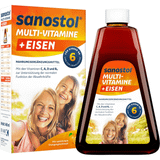  Siro Sanostol Số 6 Bổ sung Vitamin Tổng hợp + Sắt cho bé từ 6 tuổi 460ml 
