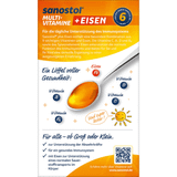  Siro Sanostol Số 6 Bổ sung Vitamin Tổng hợp + Sắt cho bé từ 6 tuổi 460ml 