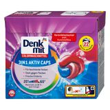  Viên giặt xả giữ màu quần áo Denkmit 3in1 Aktiv Caps - 22 viên 