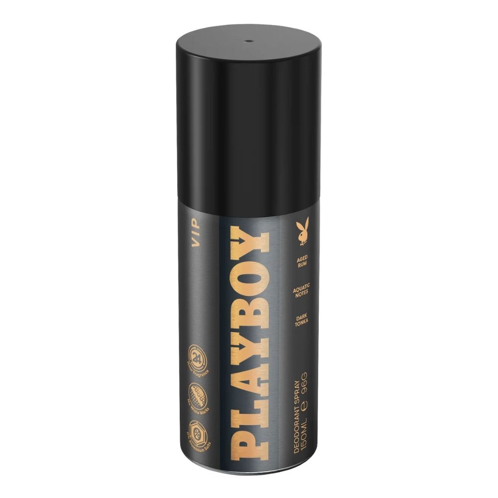  Xịt khử mùi hương nước hoa nam Playboy Deospray VIP - 150ml 