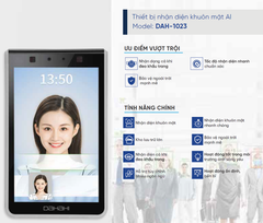 Thiết bị nhận diện khuôn mặt AI Model: DAH-1033
