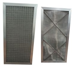 Lọc inox khung nhôm 300x600x46mm