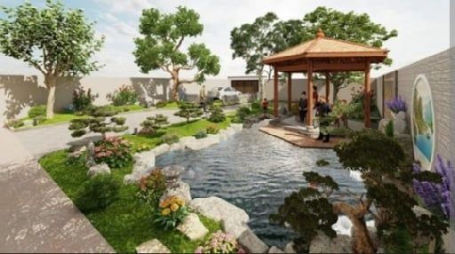  Tổng hợp mẫu hồ cá koi đẹp 