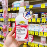  Collagen peptides dạng nước Nature’s Way Beauty Collagen Liquid 500ml 