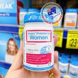  Men vi sinh hỗ trợ sức khoẻ âm đạo và đường tiết niệu Life Space Urogen Probiotic For Women Hộp 60 viên nang 