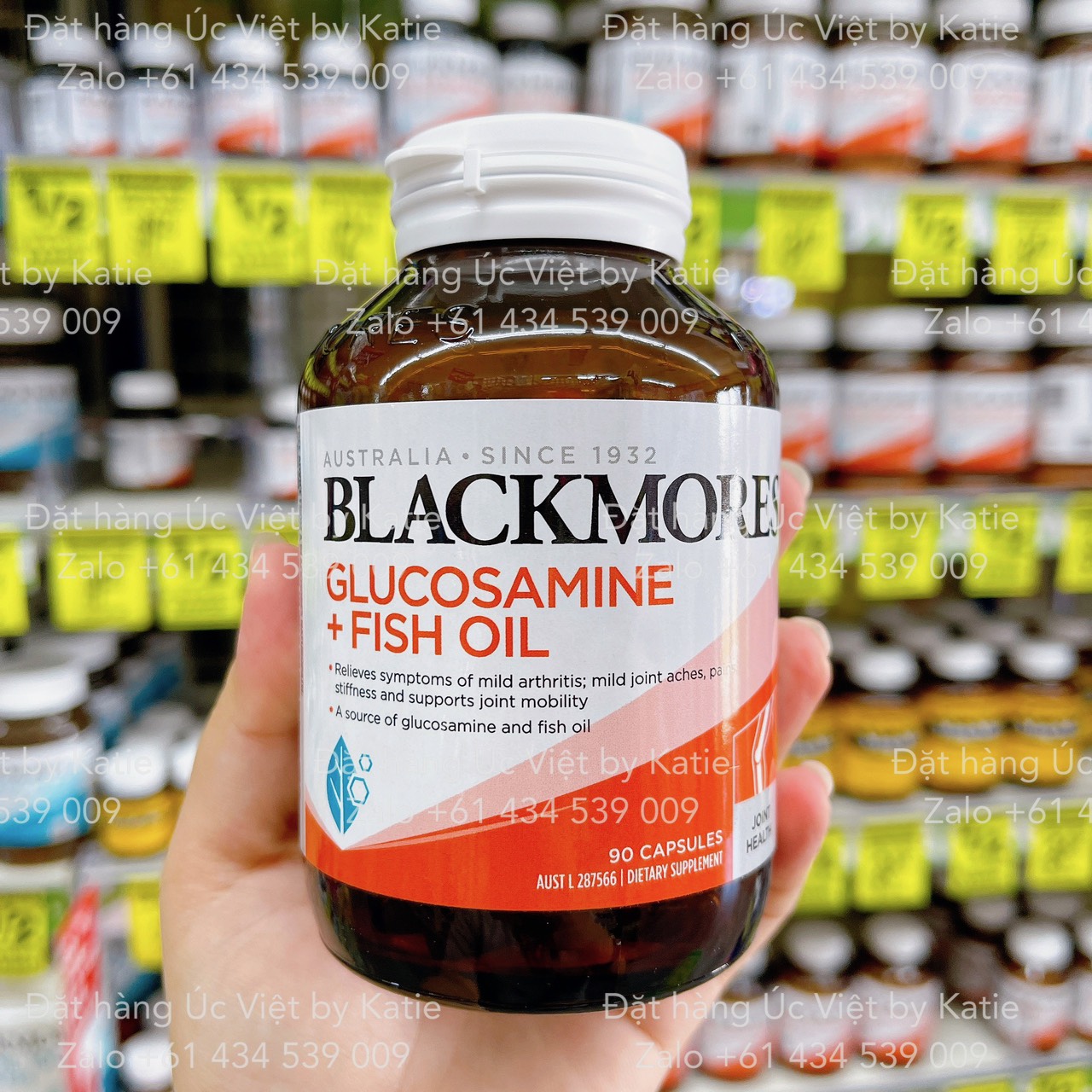 Blackmores glucosamine fish oil on sale