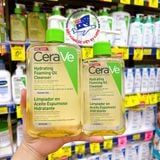  Sữa rửa mặt dành cho da khô dạng dầu tạo bọt CeraVe Hydrating Foaming Oil Cleanser 236ml 