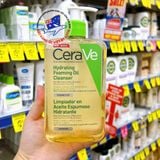  Sữa rửa mặt dành cho da khô dạng dầu tạo bọt CeraVe Hydrating Foaming Oil Cleanser 236ml 