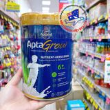  Sữa AptaGrow Hộp 900g cao dinh dưỡng cho bé từ 1 tuổi của Úc 
