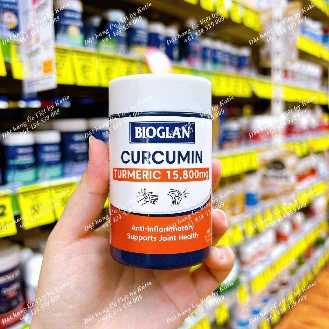  Viên uống giảm đau khớp chiết xuất nghệ hàm lượng tiêu chuẩn Bioglan Clinical Curcumin 60 viên 