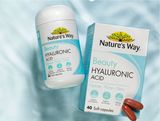  Viên uống cấp nước, dưỡng ẩm cho da Nature's Way Beauty Hyaluronic Acid 40 Capsules 