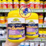  Kẹo dẻo tăng đề kháng cho trẻ từ 2 tuổi Nature’s Way Kids Smart Vita Gummies Immune Support For Children 