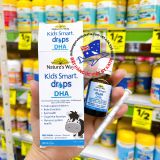  DHA dạng giọt dành cho bé từ 12 tháng tuổi Nature’s Way Kids Smart Drops DHA 20mL 