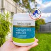  Can xi hữu cơ kết hợp K2 và D3 chất lượng cao Herbs Of Gold Calcium K2 With D3 Hộp 180 viên 