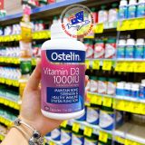  Vitamin D3 hàm lượng 1.000IU – Ostelin Vitamin D3 1000IU Hộp 300 viên 