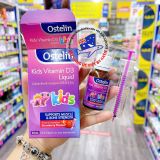  [ORDER GIÁ TỐT] D3 xy lanh vị dâu cho bé từ 6 tháng đến 12 tuổi – Ostelin Kids Vitamin D Liquid 20mL 