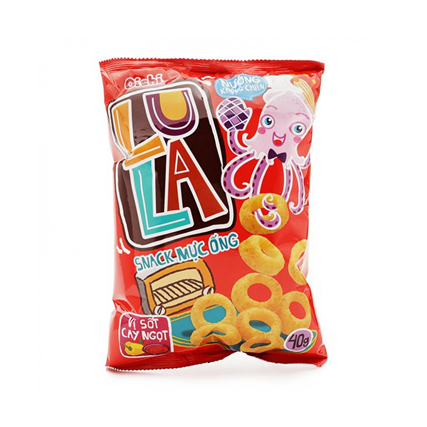 Snack Oishi Mực Ống Vị Sốt Cay Ngọt 32g