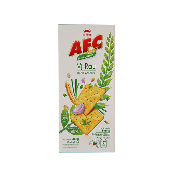 Bánh Quy Vị Lúa Rau AFC 200g